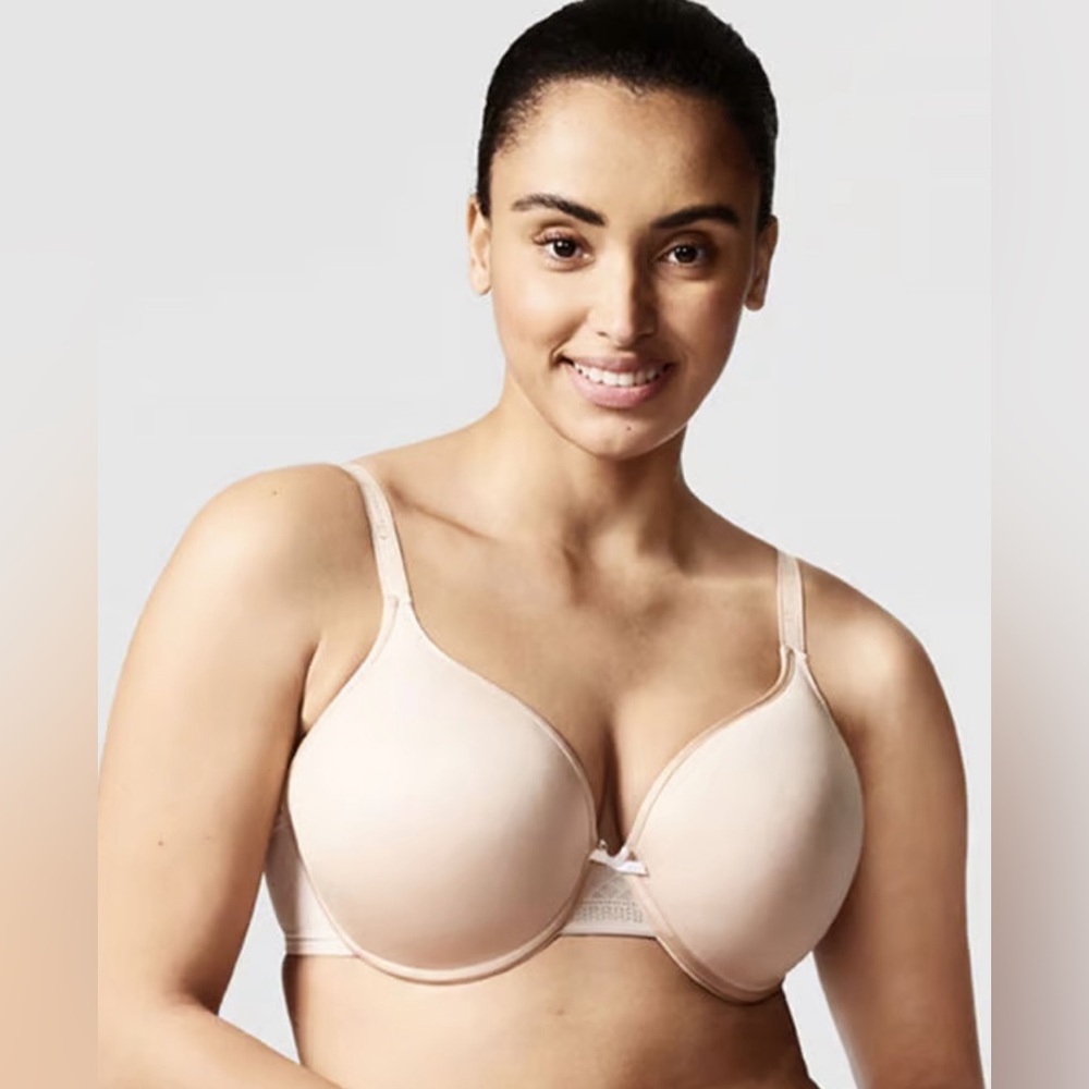 Chantelle Ideal Underwire T-shirt Bra 36DDDD C19510 Nude